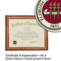 1 FSU Certificate w/ Frame