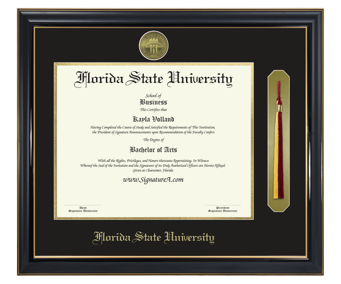 1 FSU Diploma Frame SNT