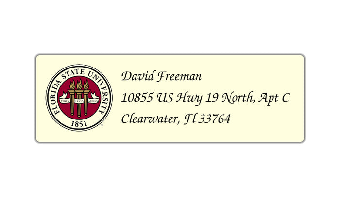 1 FSU Return Address label