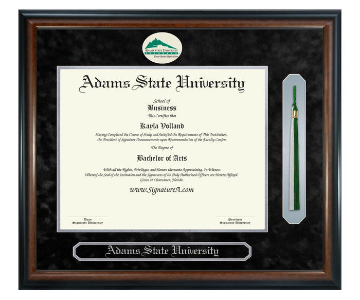 Adams State University Diploma Frame (SNT)