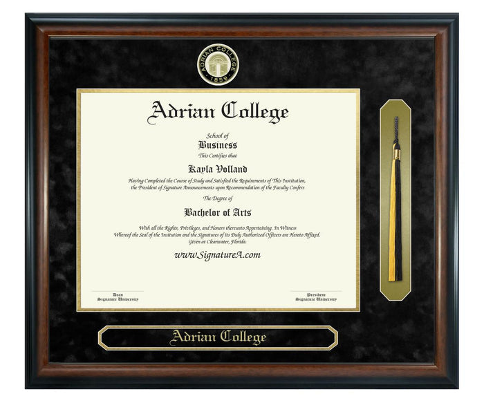 Adrian College Diploma Frame (SNT)
