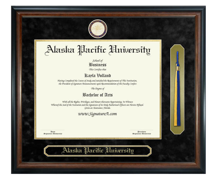 Alaska Pacific University Diploma Frame (SNT)