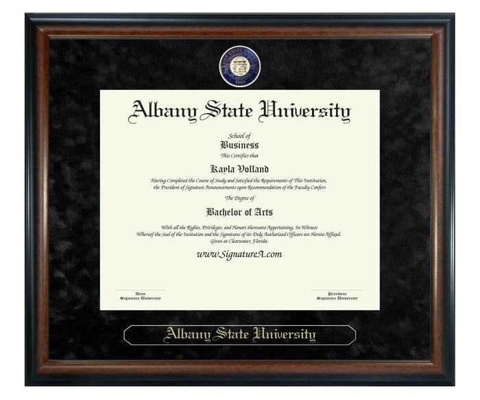 Albany State University Diploma Frame (SN)