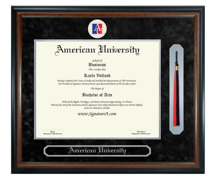 American University Diploma Frame (SNT)