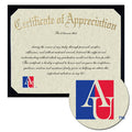 American University Washington College of Law Certificate of Appreciation