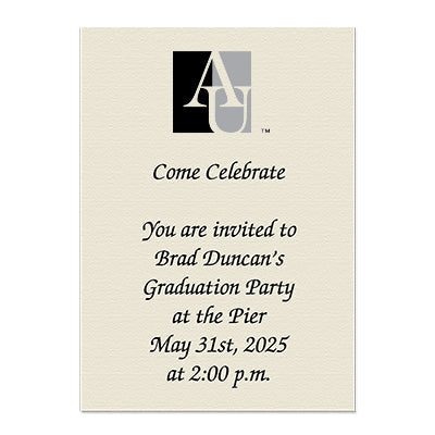 American University Washington College of Law Personal Notecard
