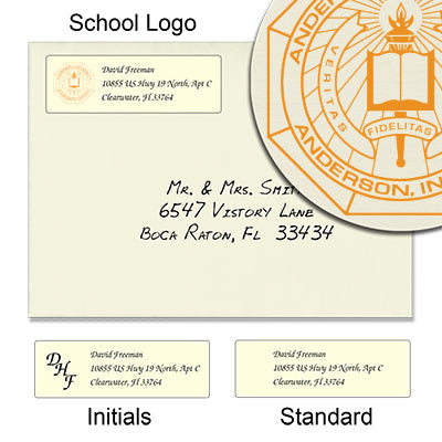 Anderson University Return Address Labels