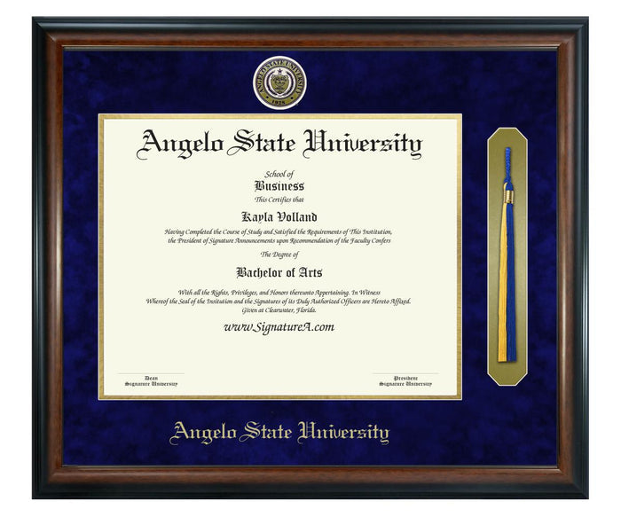 Angelo State University Diploma Frame (SNT)
