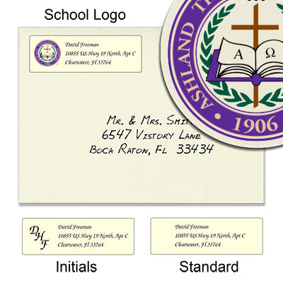 Ashland Theological Seminary Return Address Labels