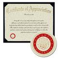 Atlantis University Certificate of Appreciation