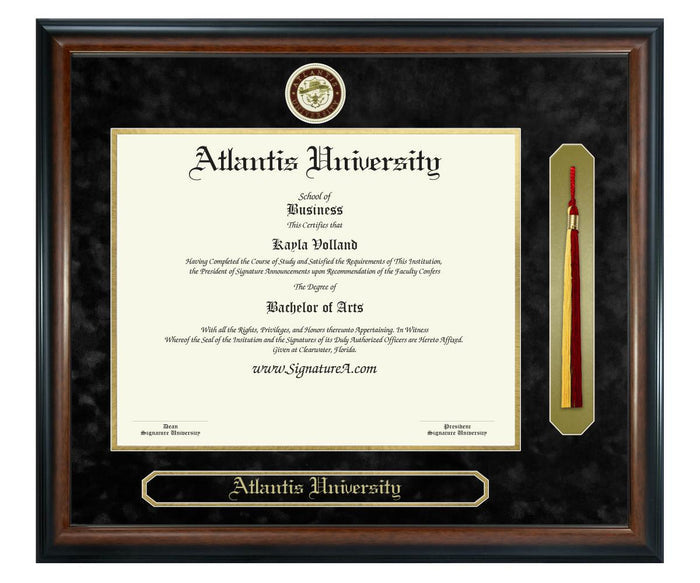 Atlantis University Diploma Frame (SNT)