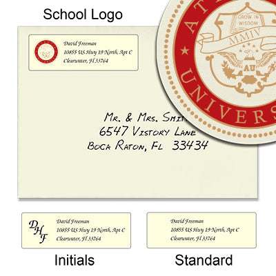 Atlantis University Return Address Labels