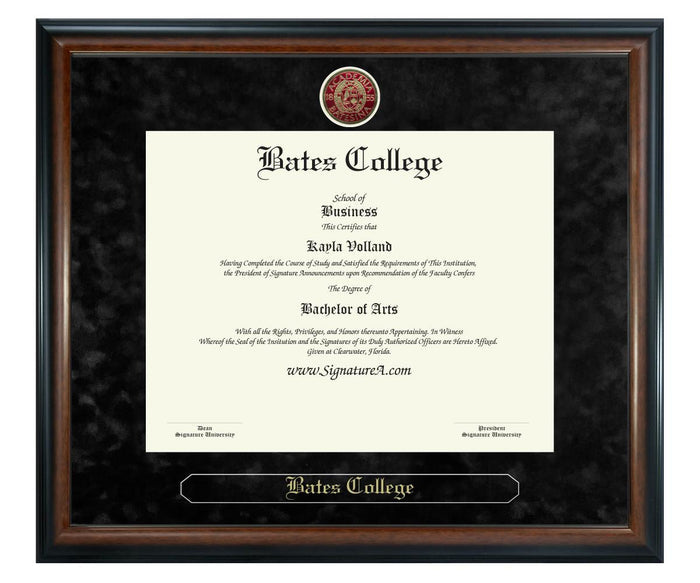 Bates College Diploma Frame (SN)