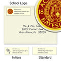 Bates College Return Address Labels