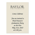 Baylor University Personal Notecard