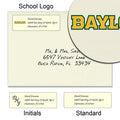 Baylor University Return Address Labels