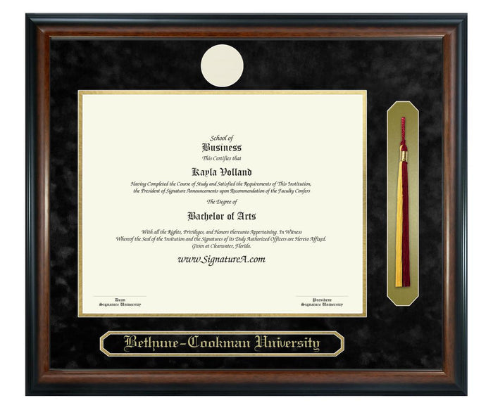 Bethune-Cookman University Diploma Frame (SNT)