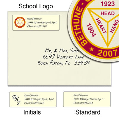 Bethune-Cookman University Return Address Labels