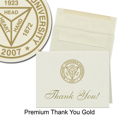 Bethune-Cookman University Thank You Cards