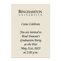 Binghamton University Personal Notecard