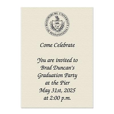 Bloomsburg University Personal Notecard