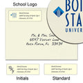 Boise State University Return Address Labels
