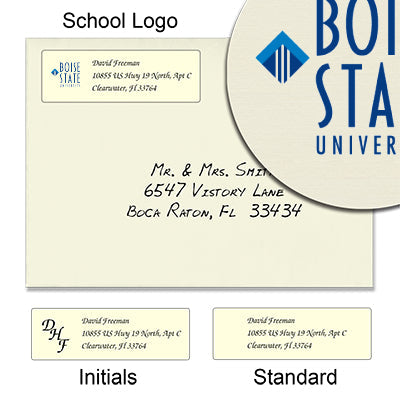 Boise State University Return Address Labels