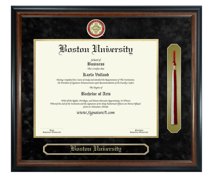 Boston University Diploma Frame (SNT)