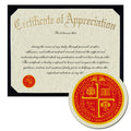 Bridgewater College Certificate of Appreciation