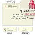 Bridgewater State University Return Address Labels