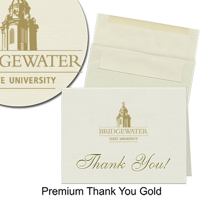 Bridgewater State University Thank You Cards