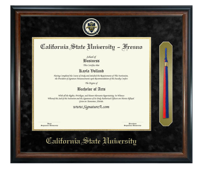 California State University - Fresno Diploma Frame (SNT)