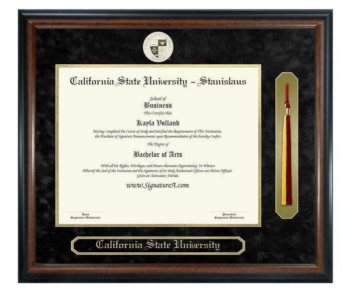 California State University - Stanislaus Diploma Frame (SNT)