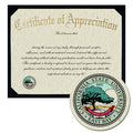 California State University, East Bay Certificate of Appreciation
