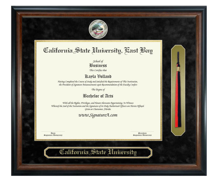 California State University, East Bay Diploma Frame (SNT)