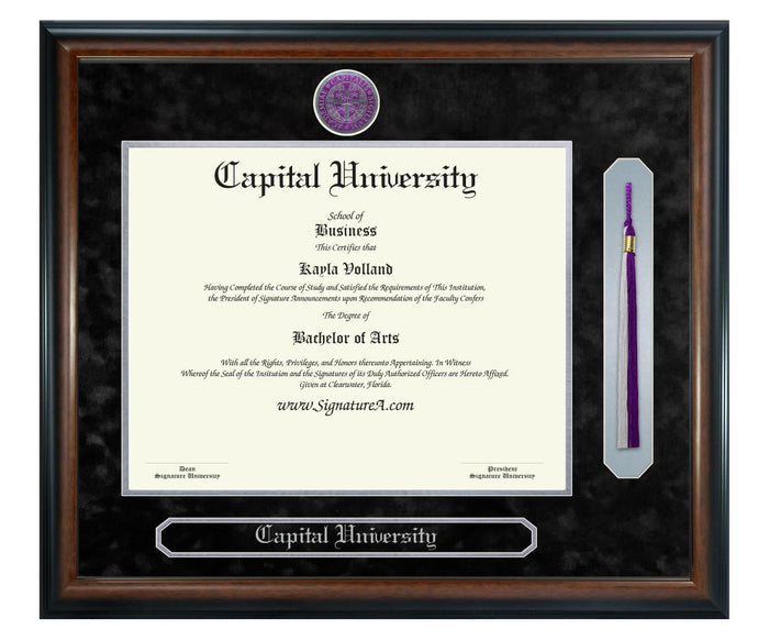 Capital University Diploma Frame (SNT)