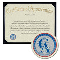 Carl Albert State College Certificate of Appreciation