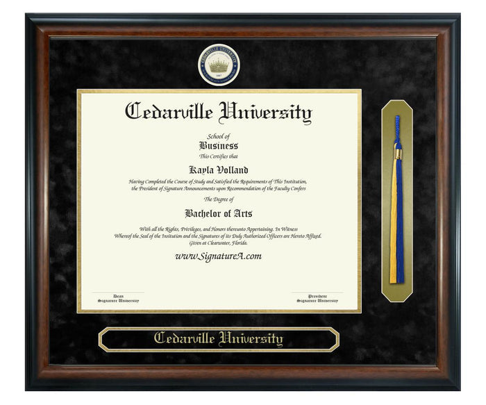 Cedarville University Diploma Frame (SNT)