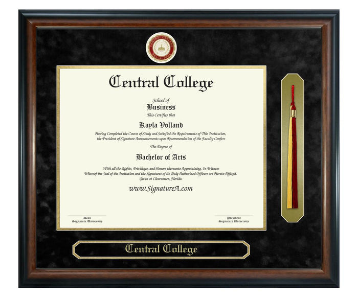 Central College Diploma Frame (SNT)