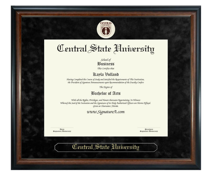 Central State University Diploma Frame (SN)