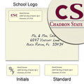 Chadron State College Return Address Labels
