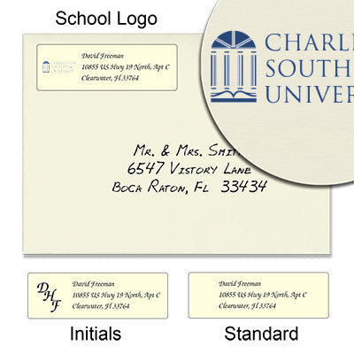 Charleston Southern University Return Address Labels