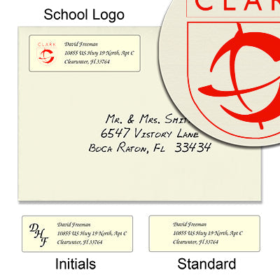 Clark University Return Address Labels