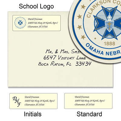 Clarkson College Return Address Labels