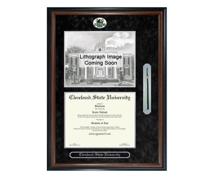 Cleveland State University Diploma Frame (SNTL)