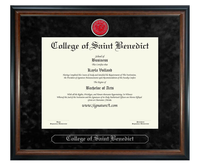 College of Saint Benedict Diploma Frame (SN)