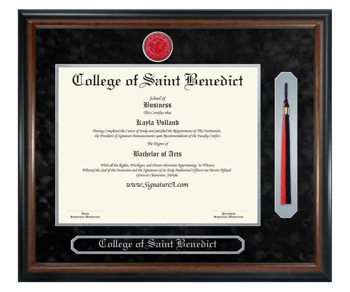 College of Saint Benedict Diploma Frame (SNT)
