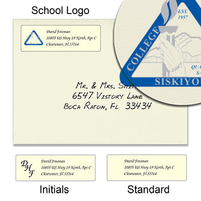 College of the Siskiyous Return Address Labels