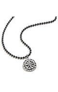 Compass Ball Chain Necklace, Unisex