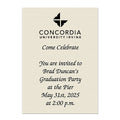 Concordia University Irvine Personal Notecard